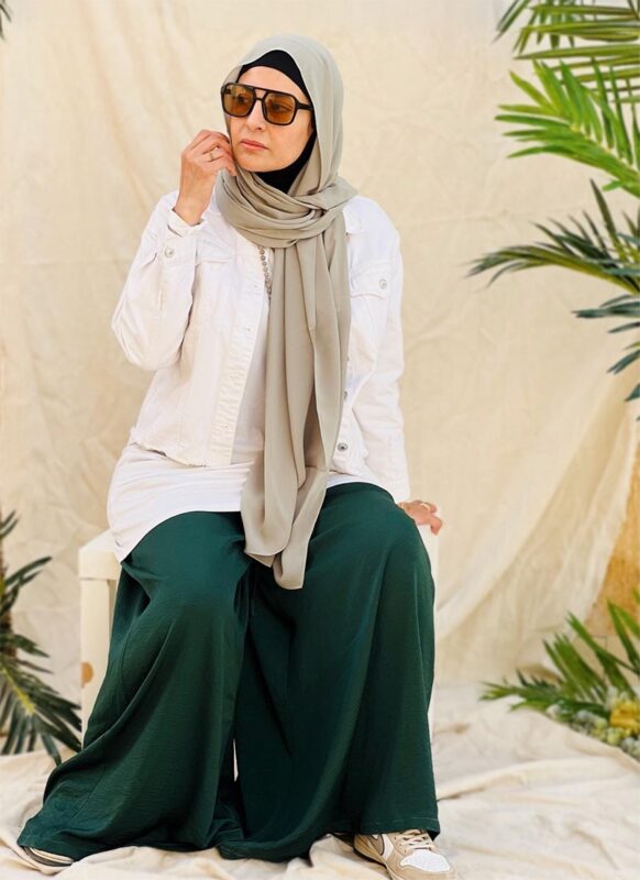 Kolay Silk Wide Leg Pants